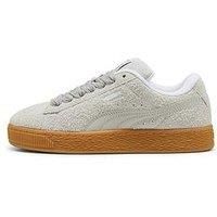 Puma Women'S Suede Xl Hairy Trainers - Grey