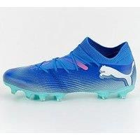 Puma Womens Future 7 Match Firm Ground Football Boots - Blue/Green