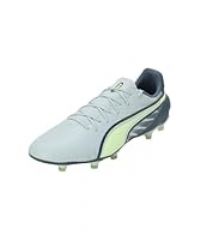 PUMA Unisex King Match FG/AG Soccer Shoe, Frosted Dew-Fizzy Apple-Gray Skies, 7 UK