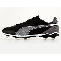 PUMA Unisex King Match FG/AG Soccer Shoe, Black White-Cool Dark Gray, 7.5 UK
