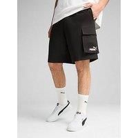 PUMA ESS No. 1 Logo Woven Cargo Shorts 9"