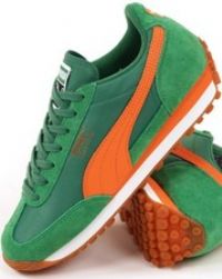 Puma Easy Rider Vintage Trainer Archive Green/Rickie Orange