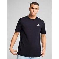 Puma Mens Essential Small No 1 Logo Tee - Navy