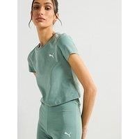 Puma Womens Wardrobe Essentials Tee - Green