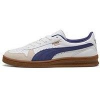 Puma Men'S Indoor - White - Puma White-Blue Crystal-Gum
