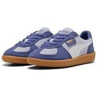 PUMA Palermo Womens Trainers Grey/Blue 6 UK