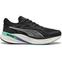 Puma Men'S Running Magnify Nitro 2 Trainers - Black