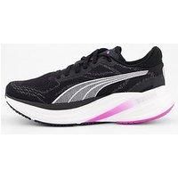Puma Womens Running Magnify Nitro 2 Trainers - Puma Black-Pure Magenta