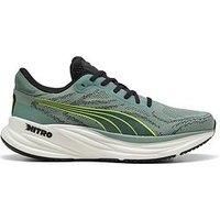 Puma Men'S Running Magnify Nitro 2 Trainers - Green