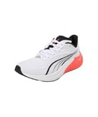 PUMA Men/'s Electrify Nitro 4 Road Running Shoe, White-Glowing RED Black, 9 UK