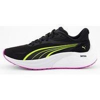 Puma Womens Running Electrify Nitro 4 Trainers - Puma Black/Yellow Alert