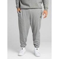 PUMA Mens No. 1 Logo Sweatpants Fl Cl Knitted Pants, Medium Gray Heather, XS EU