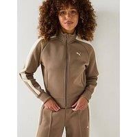 Puma Womens T7 Always On Track Jacket - Totally Taupe
