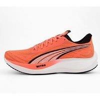 Puma Mens Running Velocity Nitro 3 Trainers - Glowing Red-Puma Black