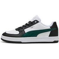 PUMA Unisex CAVEN 2.0 Sneaker, White-Dark Myrtle Black, 8 UK