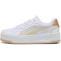 Puma Court Lally Skye Aqua Metallics-White