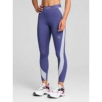 Puma Womens Training Strong High Waisted 7/8 Tights - Blue
