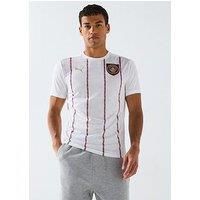 Puma Mens Manchester City Pre Match Short Sleeve Shirt White/Jasper XL