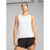 PUMA Womens VELOCITY Running Tank Top White Size XL