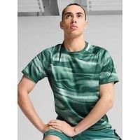 Puma Mens Running Velocity Printed T-Shirt - Green
