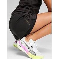 Puma Velocity Womens Running Shorts Black 2 In 1 Twin Short Run Training Sports
