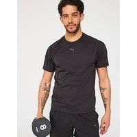 Puma Men'S Running Evolve T-Shirt - Black