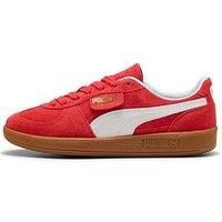 Puma Women'S Palermo Trainers - Red/Gold