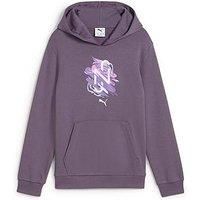 PUMA Neymar Jr Creativity Hoodie 5-6 Years Purple