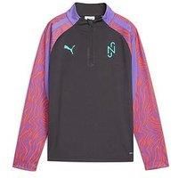 Puma Junior Neymar Jr Creativity 1/4 Zip - Black
