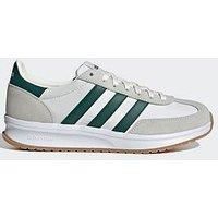 adidas Men/'s Run 70S 2.0 Shoes, Core White/Collegiate Green/Off White, 11 UK