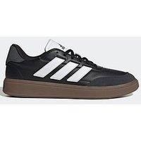 adidas Men/'s Courtblock Shoes, core Black/FTWR White/Carbon, 10 UK