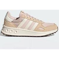 adidas Run 84 Shoes, Leather Upper, Pink