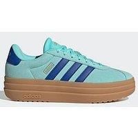 adidas VL Court Bold Trainers in Turquoise