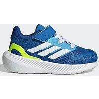 adidas Unisex Baby RUNFALCON 5 Shoes Infants Running, Bright Royal/Cloud White/Lucid Lemon, 9 UK Child
