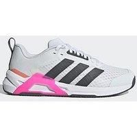 Adidas Womens Training Dropset Control Trainers - White