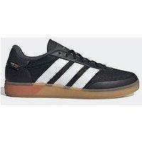 adidas Training Spezial Training Shoes, Leather Upper, Black