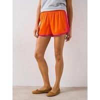 Adidas Originals Womens 3-Stripes Sprinter Shorts - Orange
