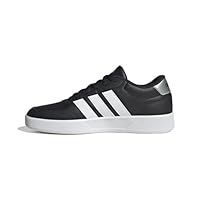 adidas Women/'s BREAKNET 3.0 Shoes, core Black/FTWR White/Silver met, 6 UK