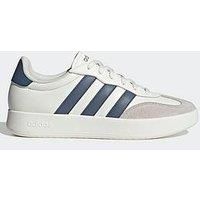 adidas Men/'s BARREDA Shoes, White/Preloved Ink/Grey One, 7 UK
