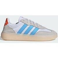 adidas Barreda Decode Shoes, Suede Leather Upper, White