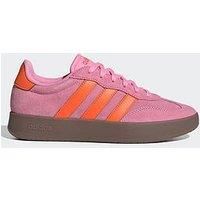adidas Women/'s BARREDA Shoes, Bliss Pink/Impact Orange/GUM5, 7 UK