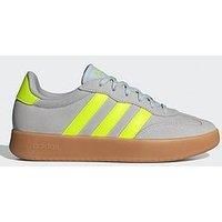 adidas Women/'s BARREDA Shoes, Halo Blue/Lucid Lemon/Gum, 3.5 UK