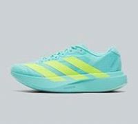 adidas Adizero EVO SL Shoes Mens Road Running Flash Aqua 9 UK