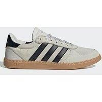 adidas Women/'s BREAKNET Sleek Sneaker, Grey one/core Black/core Black, 7 UK