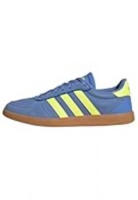 adidas Breaknet Sleek Shoes, Leather Upper, Blue