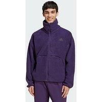 Adidas City Tech High Pile Fleece Full-Zip Jacket