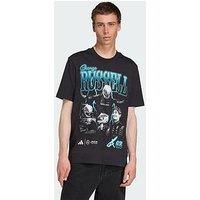 adidas Mercedes - AMG Petronas Formula One Team George Russell Graphic T-Shirt, Cotton, Black