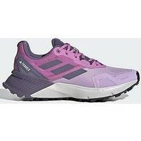adidas Women/'s Terrex Soulstride RAIN.RDY Trail Running Shoes, Preloved Purple/Preloved Violet/Powder Plum, 5 UK