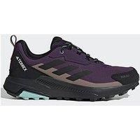 adidas Women/'s Terrex Anylander RAIN.RDY Hiking Shoes, Aurora Plum/core Black/Trace Brown, 5 UK
