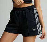 adidas Originals Womens Summer Glow Pique Short - Black - Size S